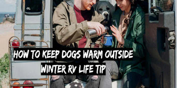 Come tenere i cani al caldo all'esterno - Suggerimento per la vita in camper in inverno