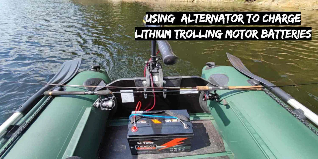 Come usare l'alternatore delle barche per caricare le batterie al litio del motore elettrico