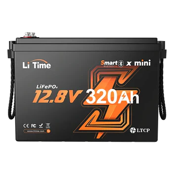 Batteria al litio LiTime 320Ah installazione sottosedile