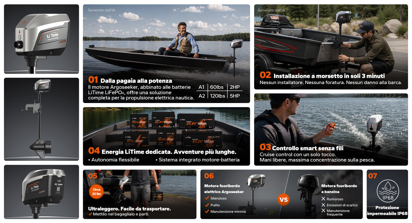 Soluzione completa per la propulsione marina