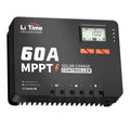 LiTime 60A 12V/24V/36V/48V MPPT Ingresso DC Auto Regolatore Solare Con Adattatore Bluetooth