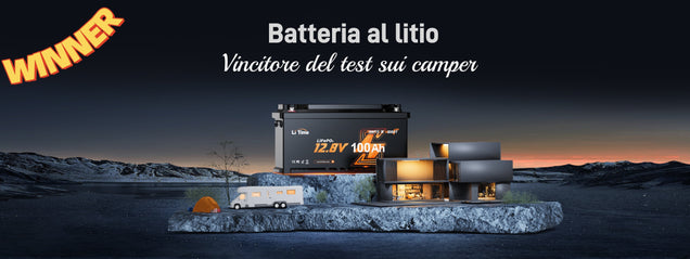 Vincitore del test batterie al litio per camper: i migliori modelli a confronto.