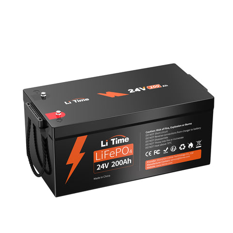 LiTime 24V 200Ah Group 8D Lithium LiFePO4 Batterie