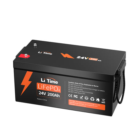 LiTime 24V 200Ah Group 8D Lithium LiFePO4 Batterie