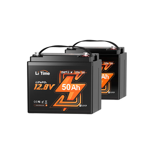 12V 50Ah Bluetooth Protezione Dal Freddo Batteria Litio Deep Cycle Per Motore Elettrico Per Barca