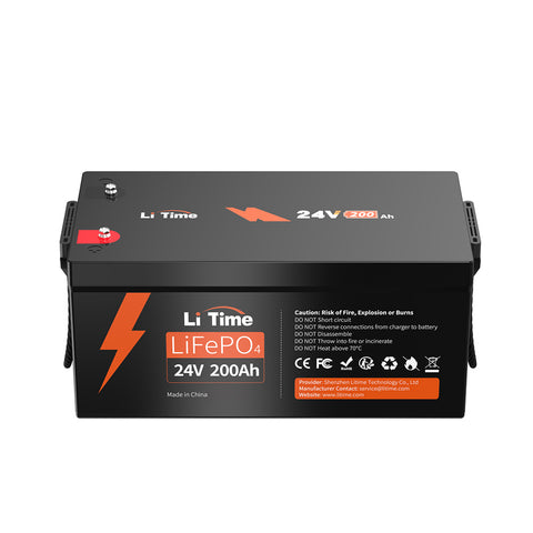 LiTime 24V 200Ah Group 8D Lithium LiFePO4 Batterie