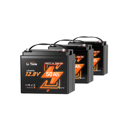 12V 50Ah Bluetooth Protezione Dal Freddo Batteria Litio Deep Cycle Per Motore Elettrico Per Barca