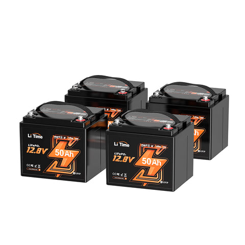 12V 50Ah Bluetooth Protezione Dal Freddo Batteria Litio Deep Cycle Per Motore Elettrico Per Barca