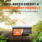 LiTime 12V 300Ah Batteria al litio LiFePO4 a ciclo profondo