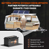BATTERIA LIFEPO4 12V140AH CON BLUETOOTH
PARTNER POTENTE E AFFIDABILE
DURANTE I TUOI VIAGGI
