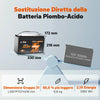 ⚡Prezzo Super Anticipato⚡LiTime Batteria Smart ComFlex 12V 100Ah con Bluetooth e Comunicazione Victron