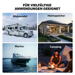 LiTime 2000W Inverter a onda sinusoidale pura Convertitore da 12 V CC a 230 V CC