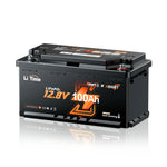 Batteria LiFePO4 12V 100Ah H190 – 200A Corrente Continua per Mover Camper con Bluetooth, Riscaldamento e Formato DIN H8 da Sottosedile