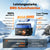 Batteria LiFePO4 12V 100Ah H190 – 200A Corrente Continua per Mover Camper con Bluetooth, Riscaldamento e Formato DIN H8 da Sottosedile