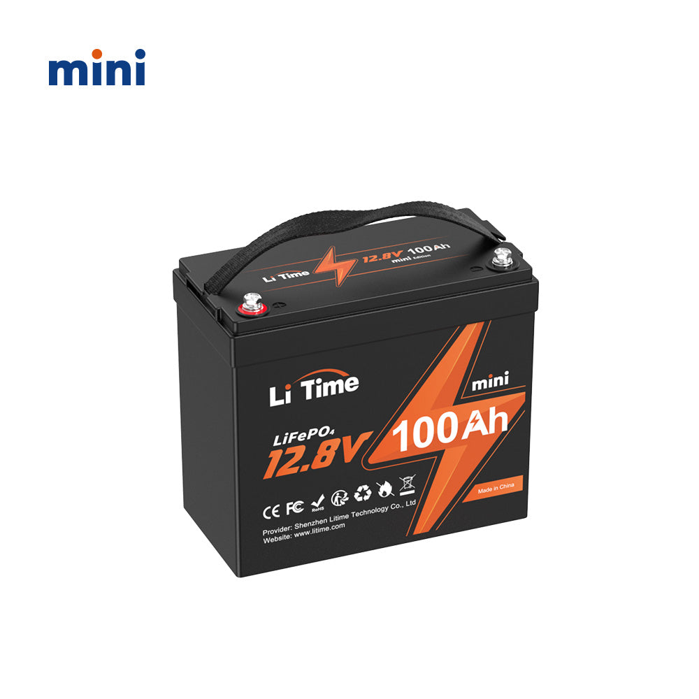 Batteria LiTime 12V 100Ah MINI compatta e leggera