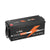 Batteria LiTime 12V 200Ah nera con design compatto