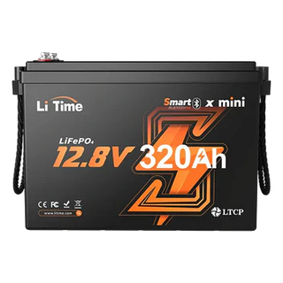 Batteria al litio LiTime 320Ah installazione sottosedile