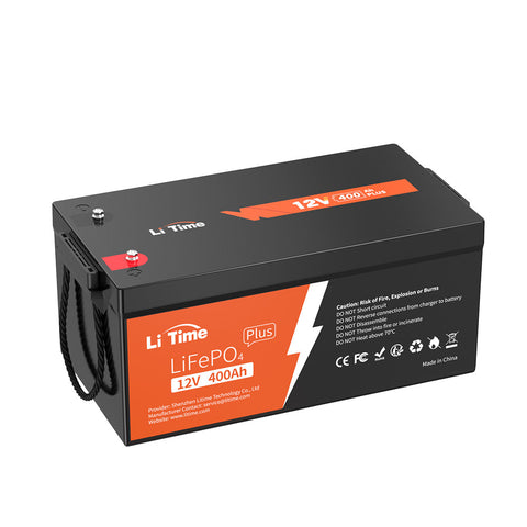 ⚡BF SALE: € 1,269.99⚡LiTime 12V 400Ah Lithium LiFePO4 Batteria