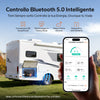 【Novità in arrivo】Batteria LiFePO4 LiTime 12V 200Ah Xtra Mini con Bluetooth per Camper e Camping | Celle premium per 6.000+ cicli al 100% DOD