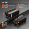 LiTime 2000W Inverter a onda sinusoidale pura Convertitore da 12 V CC a 230 V CC