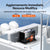 【Nuovo Arrivo】Batteria LiFePO4 LiTime 24V 100Ah Xtra Mini con Bluetooth per Motori da Traina