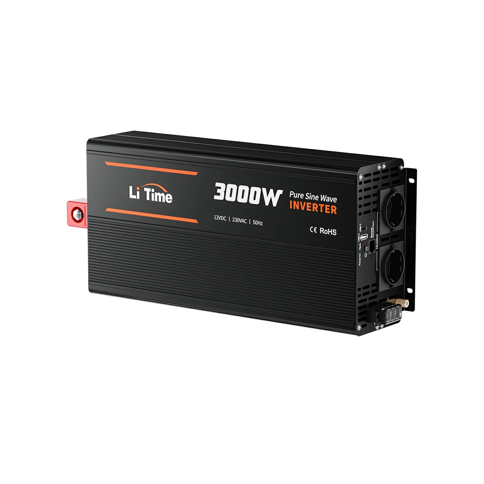 LiTime Inverter 3000W Onda Sinusoidale Pura 12V a 230V CA
