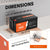 LiTime batteria al litio 300ah misurare