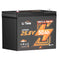 Batteria LiTime 25.6V 50Ah nera compatta