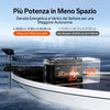 【Nuovo Arrivo】Batteria LiFePO4 LiTime 24V 100Ah Xtra Mini con Bluetooth per Motori da Traina
