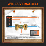 LiTime 500A Monitor batteria con display LCD e shunt