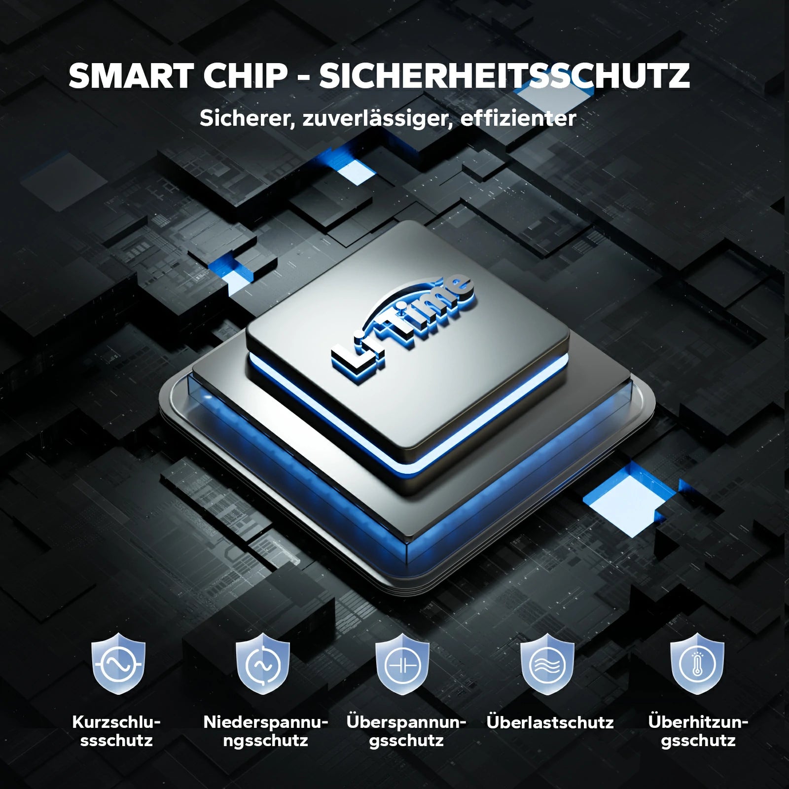 LiTime 2000W Inverter a onda sinusoidale pura Convertitore da 12 V CC a 230 V CC