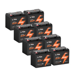 LiTime 12V 45Ah Group U1 Deep Cycle Lithium-Batterie Sedia a Rotelle e Scooter per Mobilità