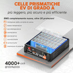 LiTime LiFePO4 51,2V 100Ah Batteria Solare Smart ComFlex 3U Rack con BMS