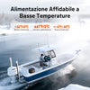 【Nuovo Arrivo】Batteria LiFePO4 LiTime 24V 100Ah Xtra Mini con Bluetooth per Motori da Traina