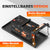Supporto regolabile per batteria LiTime: larghezza 175,5–269,5 mm e altezza 155–230 mm, montaggio facile e stabile