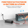 LiTime Caricabatterie Litio 12V 40A per Batterie LiFePO4