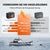 LiTime Batteria LiFePO4 12V 165Ah a doppio uso con 1200 CCA e autoscaldamento per camper e applicazioni marine