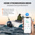 LiTime Batteria LiFePO4 12V 165Ah a doppio uso con 1200 CCA e autoscaldamento per camper e applicazioni marine