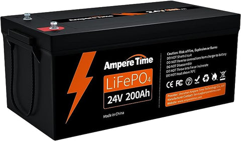 LiTime 24V 200Ah Group 8D Lithium LiFePO4 Batterie - LiTimeFR/IT/ES