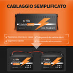 Cablaggio semplificato per la batteria LiTime