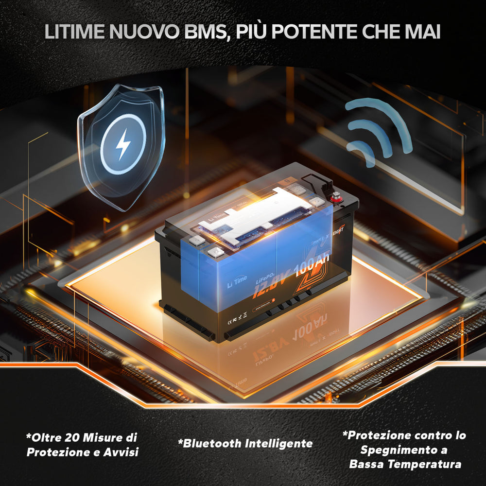 LITIME NUOVO BMS, PIU POTENTE CHE MAI