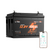 Batteria LiFePO4 12V 100Ah H168 con Bluetooth – ultrasottile per vano sotto-sedile del camper