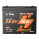 24V 50Ah Bluetooth Batteria al Litio per Imbarcazioni a Motore Elettrico