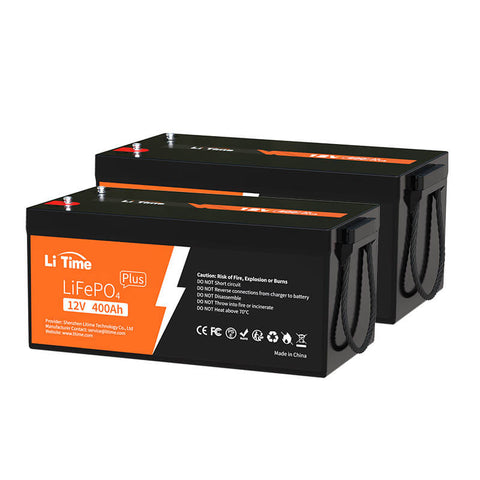 ⚡BF SALE: € 1,269.99⚡LiTime 12V 400Ah Lithium LiFePO4 Batteria