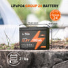 LiTime 12V 100Ah Group 24 Batteria al litio LiFePO4 a ciclo profondo - LiTimeFR/IT/ES