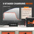 LiTime Caricabatterie al Litio LiFePO4 da 12V (14.6V) 20A - LiTimeFR/IT/ES