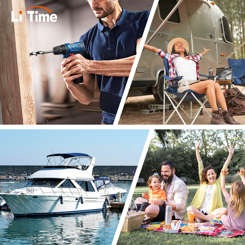 Inverter LiTime 2000W adatto per camper, sistemi solari e nautica