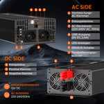 LiTime Inverter 3000W Onda Sinusoidale Pura 12V a 230V CA - LiTimeFR/IT/ES