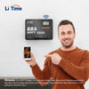 LiTime 60A 12V/24V/36V/48V MPPT Ingresso DC Auto Regolatore Solare Con Adattatore Bluetooth