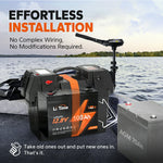 LiTime 12V 100Ah Group 24 Batteria al litio LiFePO4 a ciclo profondo - LiTimeFR/IT/ES